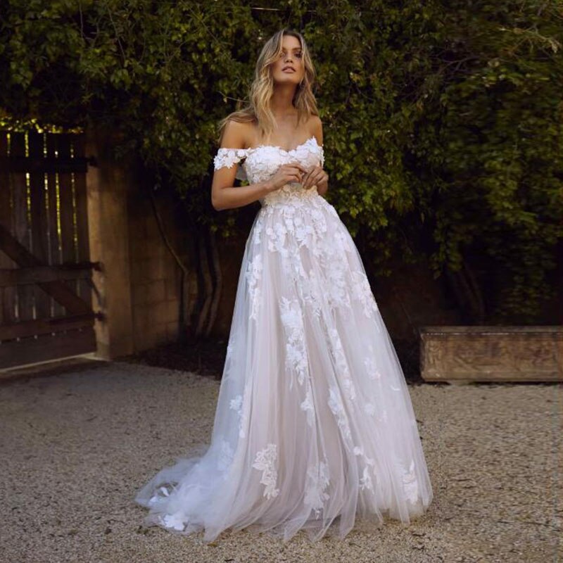 Robe Mariage Dentelle et Tulle