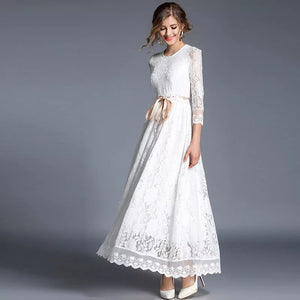 Robe Dentelle Garden Party | Infinie Dentelle
