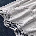 Robe Blanche Dentelle Fille | Infinie Dentelle