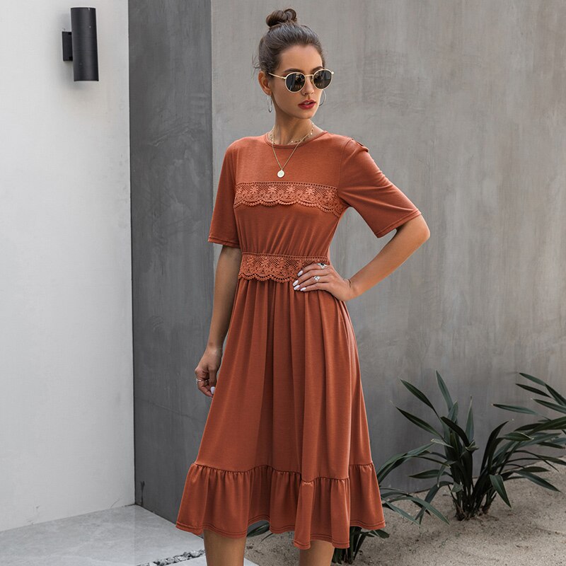 Robe Dentelle Sahara | Infinie Dentelle