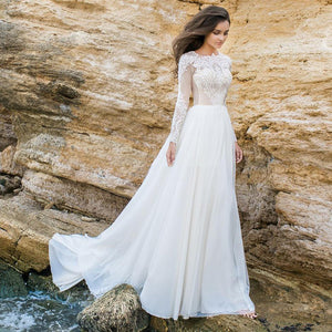 Robe de Mariée Dentelle Bohème Chic