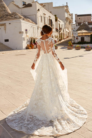 Robe Mariée Dentelle Rétro