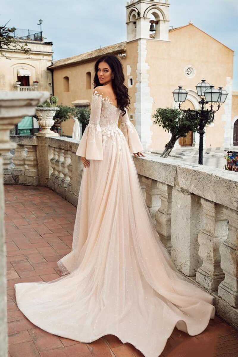 Robe Mariée Dentelle Manche