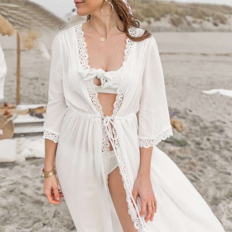 Robe Dentelle Plage