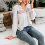 Top Blouse Dentelle