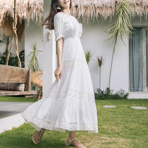 Robe Dentelle de Coton | Infinie Dentelle