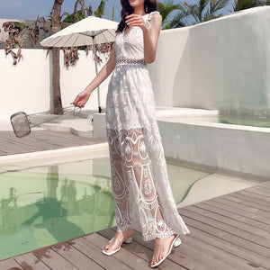Robe Dentelle Blanche Look | Infinie Dentelle
