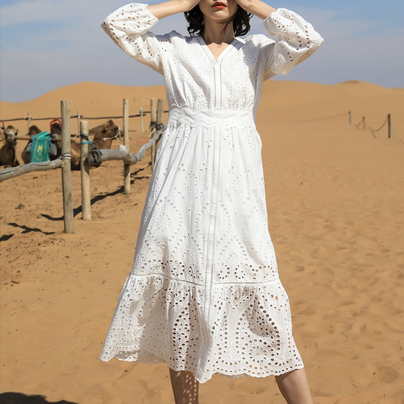 Robe Dentelle Rétro | Infinie Dentelle