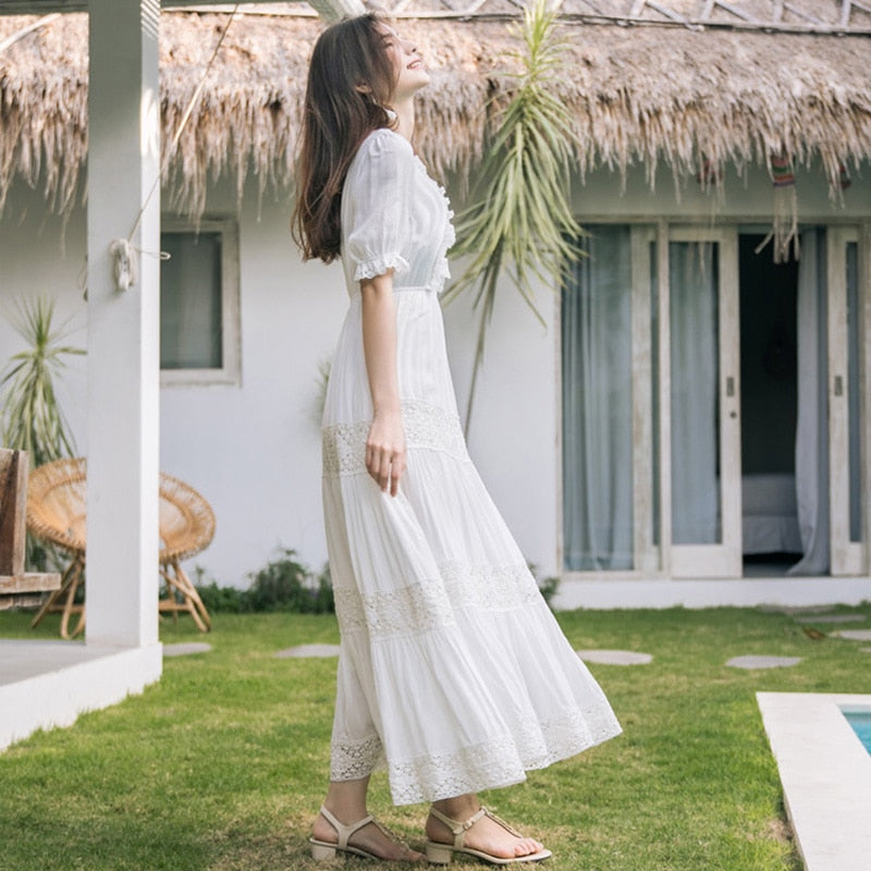 Robe Dentelle de Coton | Infinie Dentelle