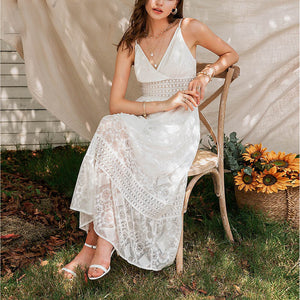 Robe Longue Dentelle Bohème