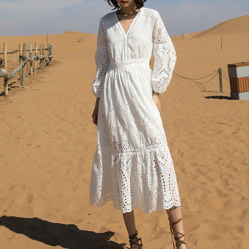 Robe Dentelle Rétro | Infinie Dentelle
