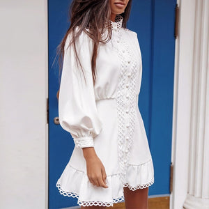 Robe Dentelle Blouse Blanche | Infinie Dentelle