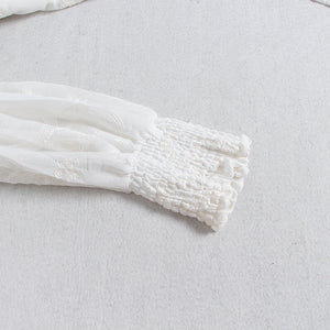Robe Dentelle Broderie Anglaise | Infinie Dentelle
