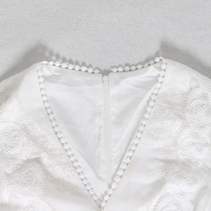 Robe Dentelle Broderie Anglaise | Infinie Dentelle