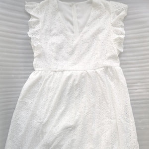 Robe Dentelle Soirée Blanche | Infinie Dentelle