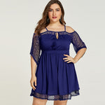 Robe Dentelle Grande Taille Ample | Infinie Dentelle