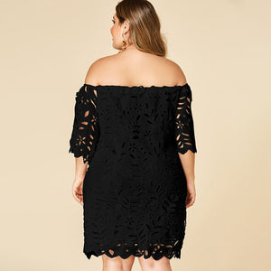 Robe Cocktail Dentelle Grande Taille | Infinie Dentelle