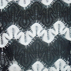 Robe de Plage Dentelle Zébrée | Infinie Dentelle