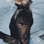 Top Dentelle Noir