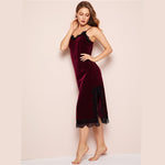 Nuisette Velours Dentelle