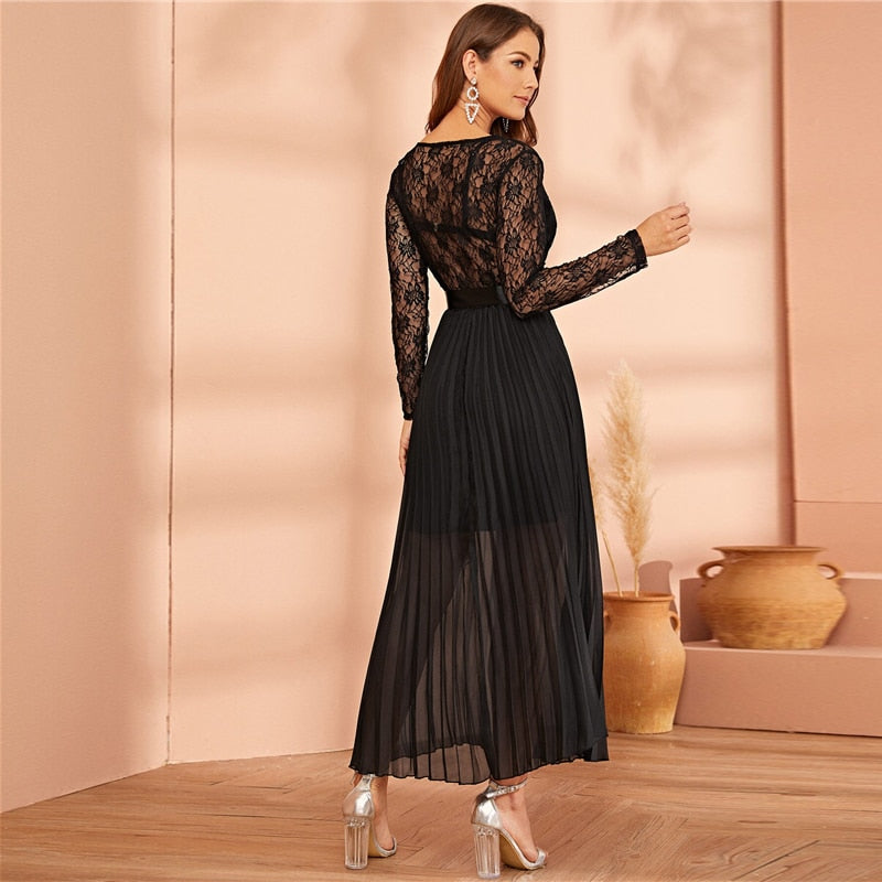 Robe Dentelle Transparente | Infinie Dentelle