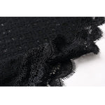 Robe Longue Dentelle Noire
