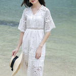 Tenue Robe Blanche Dentelle
