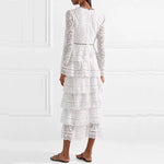 Robe Dentelle Blanche Romantique | Infinie Dentelle