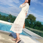 Robe Dentelle Longue | Infinie Dentelle