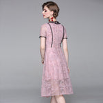 Robe Droite Classique Dentelle | Infinie Dentelle