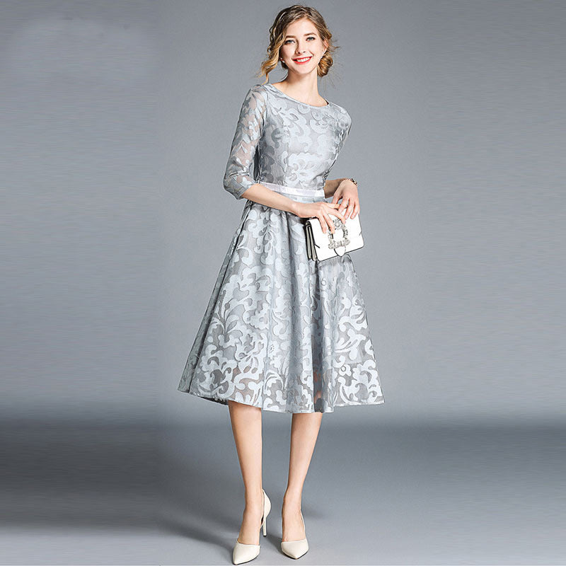 Robe Dentelle Garden Party Femme | Infinie Dentelle