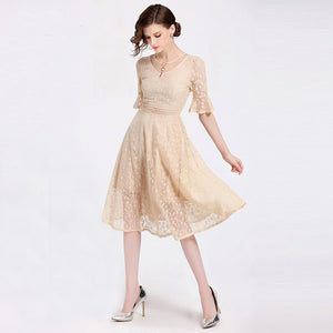 Robe Dentelle Chic pour Mariage | Infinie Dentelle