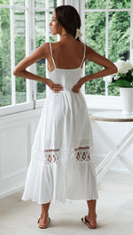 Robe Dentelle Longue Blanche | Infinie Dentelle