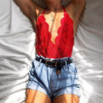 Body Décolleté Plongeant Dentelle