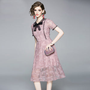 Robe Droite Classique Dentelle | Infinie Dentelle