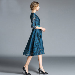 Robe Dentelle Garden Party Femme | Infinie Dentelle