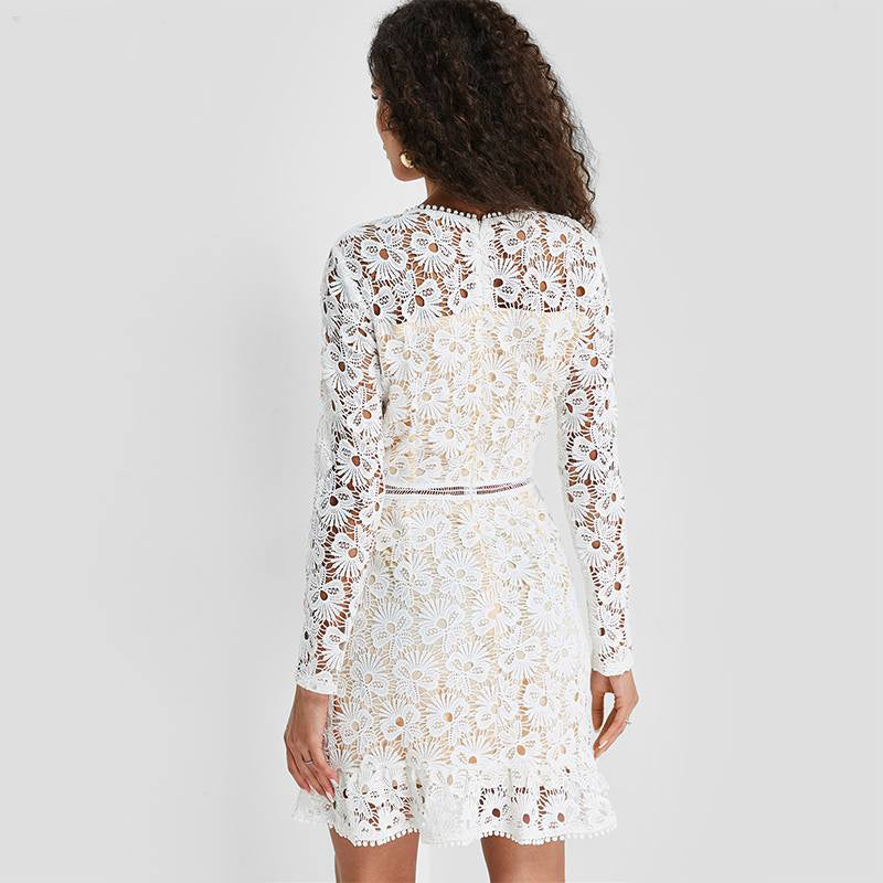 Robe Dentelle Hanche | Infinie Dentelle