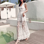 Robe Dentelle Blanche Look | Infinie Dentelle