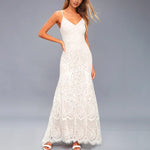 Robe Dentelle Blanche de Plage | Infinie Dentelle