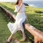 Robe Dentelle Blanche Bohème | Infinie Dentelle