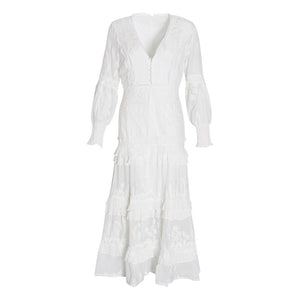 Robe Dentelle Broderie Anglaise | Infinie Dentelle
