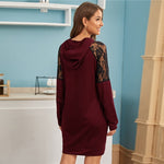 Robe Sweat Dentelle