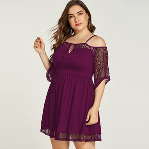 Robe Dentelle Grande Taille Ample | Infinie Dentelle