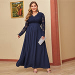 Robe Dentelle Grande Taille Longue | Infinie Dentelle