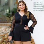 Combishort Dentelle Grande Taille