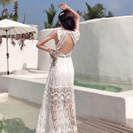 Robe Dentelle Blanche Look | Infinie Dentelle