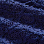 Robe Dentelle Courte Bleu | Infinie Dentelle