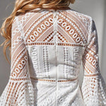 Robe Dentelle Blanche Fille | Infinie Dentelle