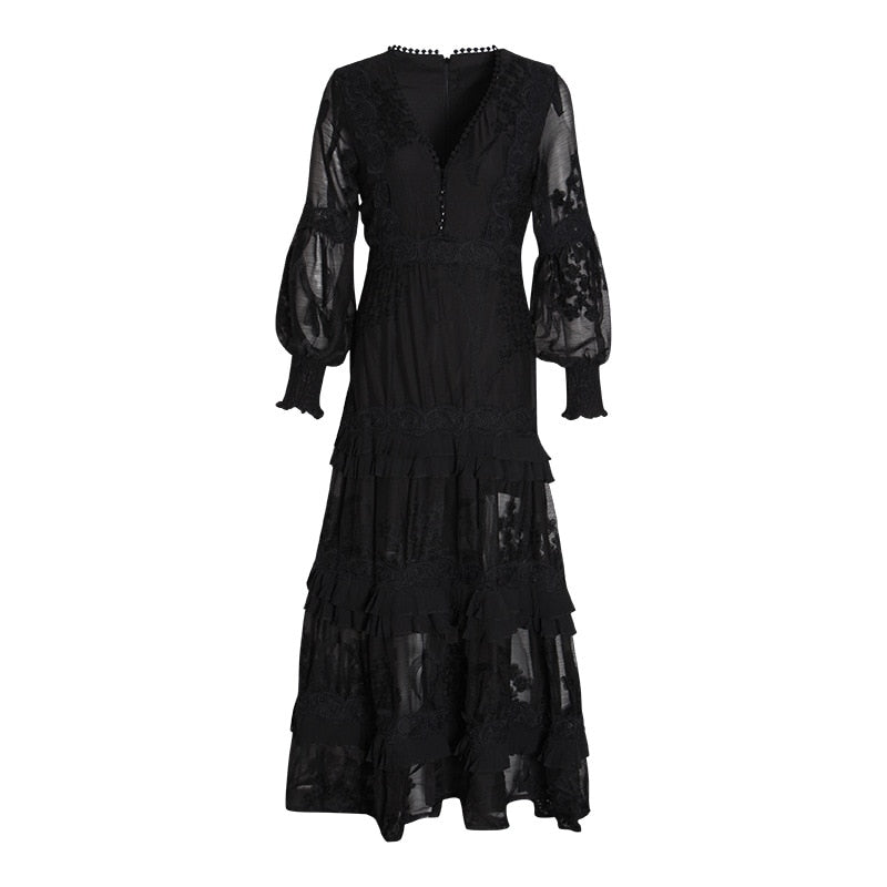 Robe Dentelle Broderie Anglaise | Infinie Dentelle