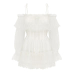 Combinaison Blanche Dentelle Femme